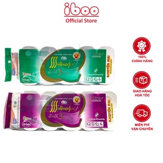 Giấy Vệ Sinh HÀ NỘI SILK 3 Lớp Cao Cấp Chính Hãng
