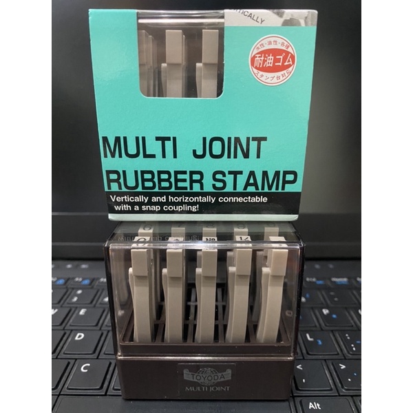 Dấu ghép số Toyoda Multi Joint Number Rubber Stamp 2mm -25mm