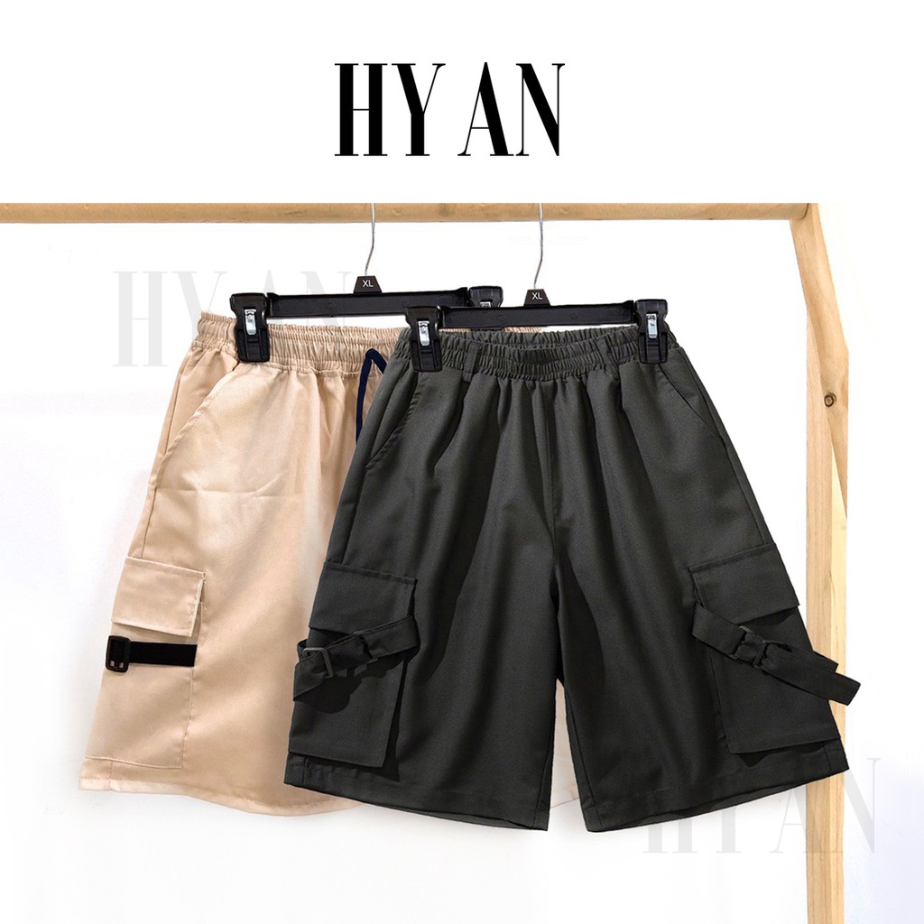 Quần Short Thể Thao Unisex Nam Nữ - Quần Đùi Kaki Nam Nữ Đơn Giản - Hy An | BigBuy360 - bigbuy360.vn