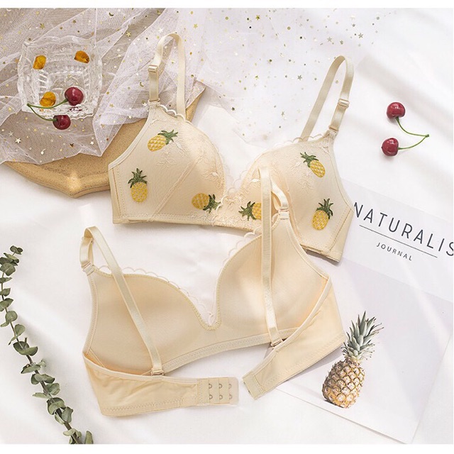 Bán Sỉ Áo Lót Fruit GirlSu Ren Hoa Quả Nhiệt Đới Không Gọng Nâng Ngực Xuất Nhật | BigBuy360 - bigbuy360.vn