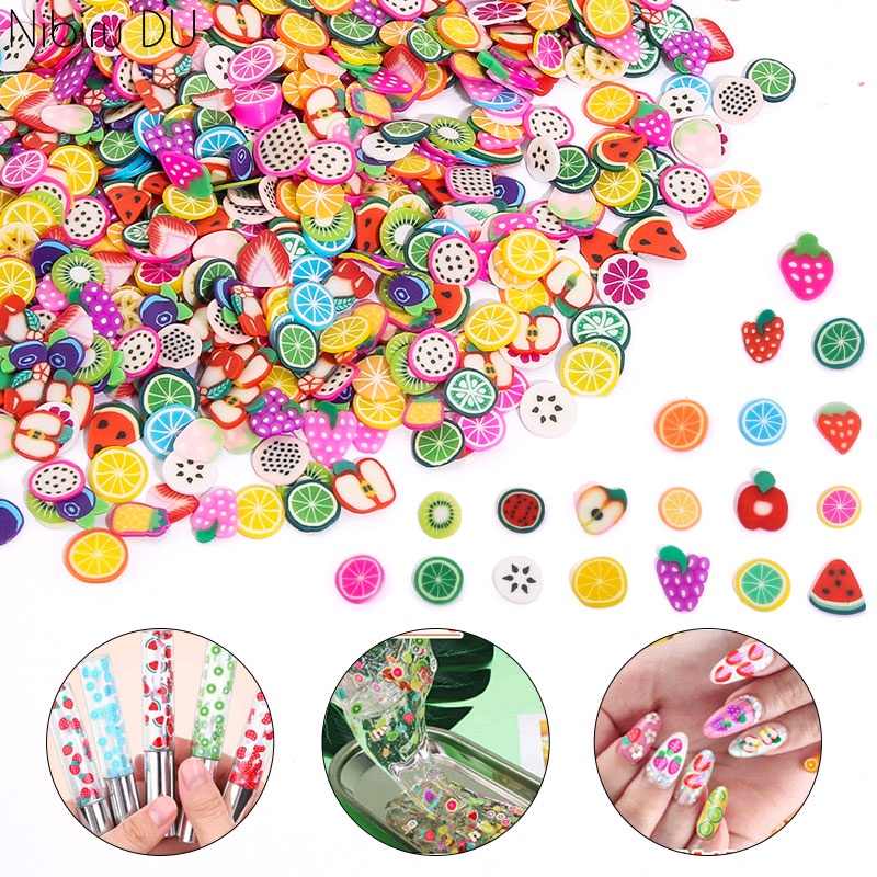 Set 1000 Phụ Kiện Trang Trí Móng Tay Nghệ Thuật Dễ Thương