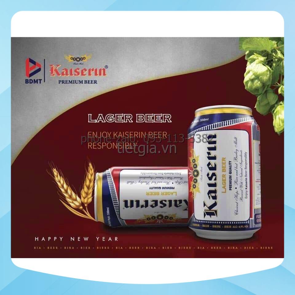 BIA KAISERIN LAGER thương hiệu Đức