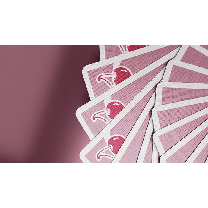 Bài Bicycle USA : Cherry Casino Flamingo Quartz (Pink) Playing Cards By Pure Imagination Projects