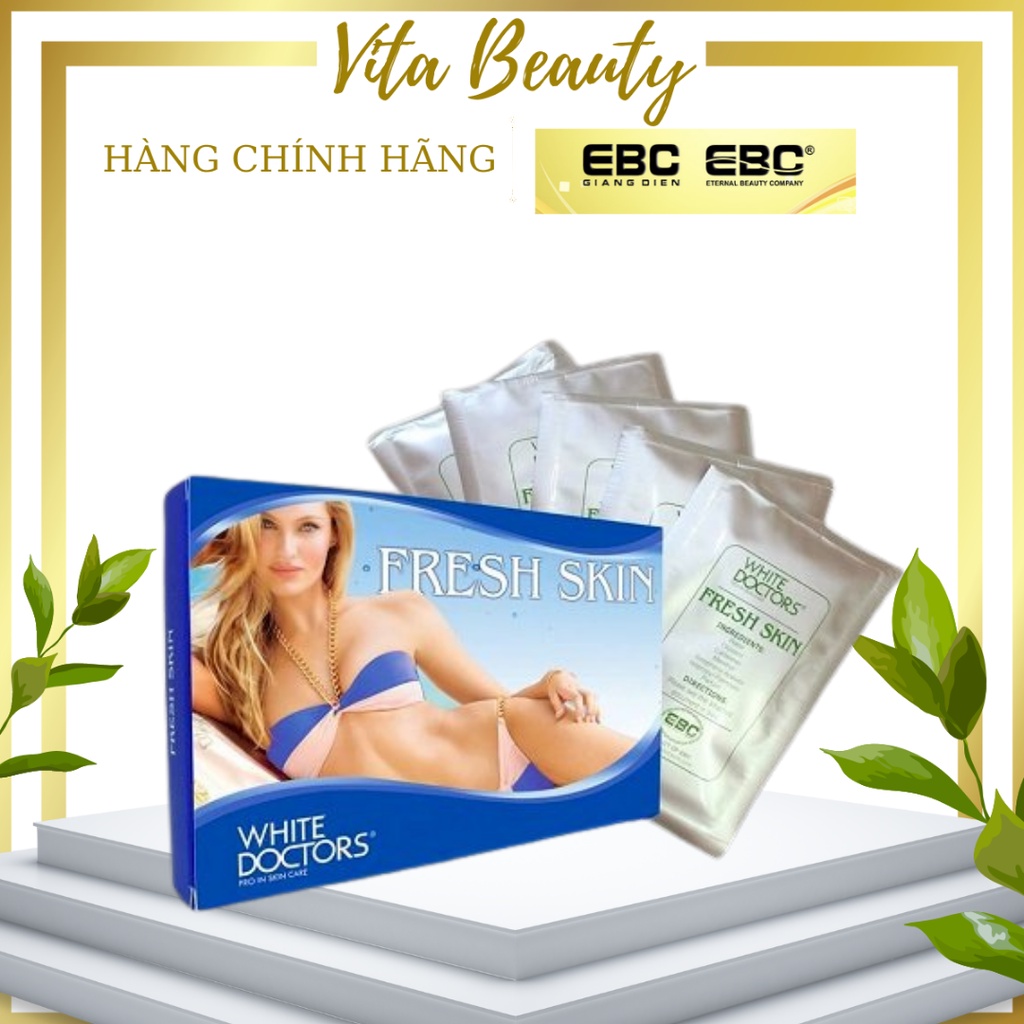 Kem Tẩy Tế Bào Chết Tái Tạo Da – White Doctors Freshskin hộp 5 gói