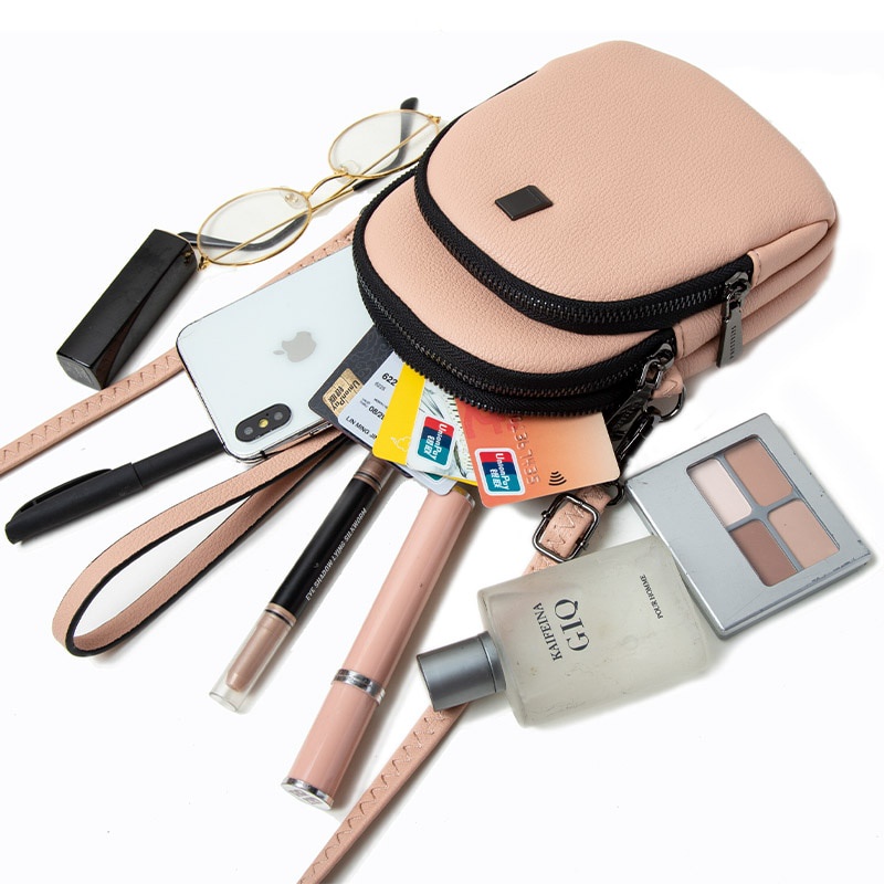 Túi đeo vai đựng điện thoại thiết kế nhỏ gọn dành cho nữ