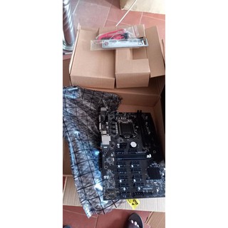 Mainboard 12 chân pcie hỗ trợ mining TB250