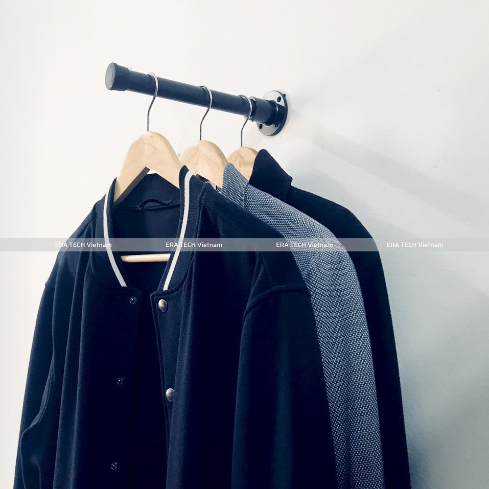 Giá treo đồ ống thông minh NEO, kệ móc khăn, sào treo quần áo