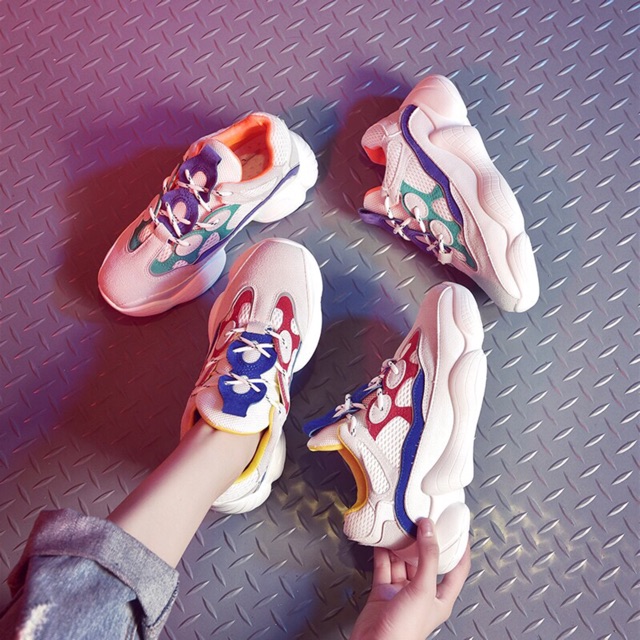 GIÀY THỂ THAO NỮ ĐẾ SÓNG KÈM HỘP D1 | BigBuy360 - bigbuy360.vn