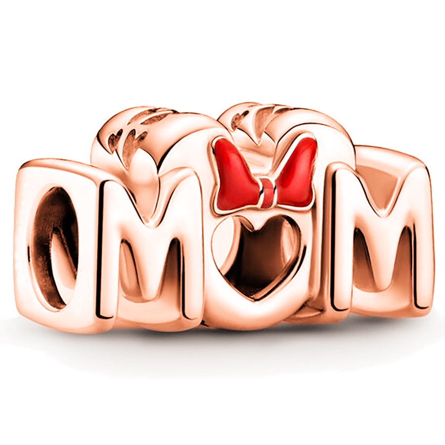 DINGLLY Rose Gold Cartoon Animal Charm Hạt trái tim Hạt ngôi sao & mặt trăng Daisy Flower cườm vừa vặn Phụ kiện trang sức Tự làm