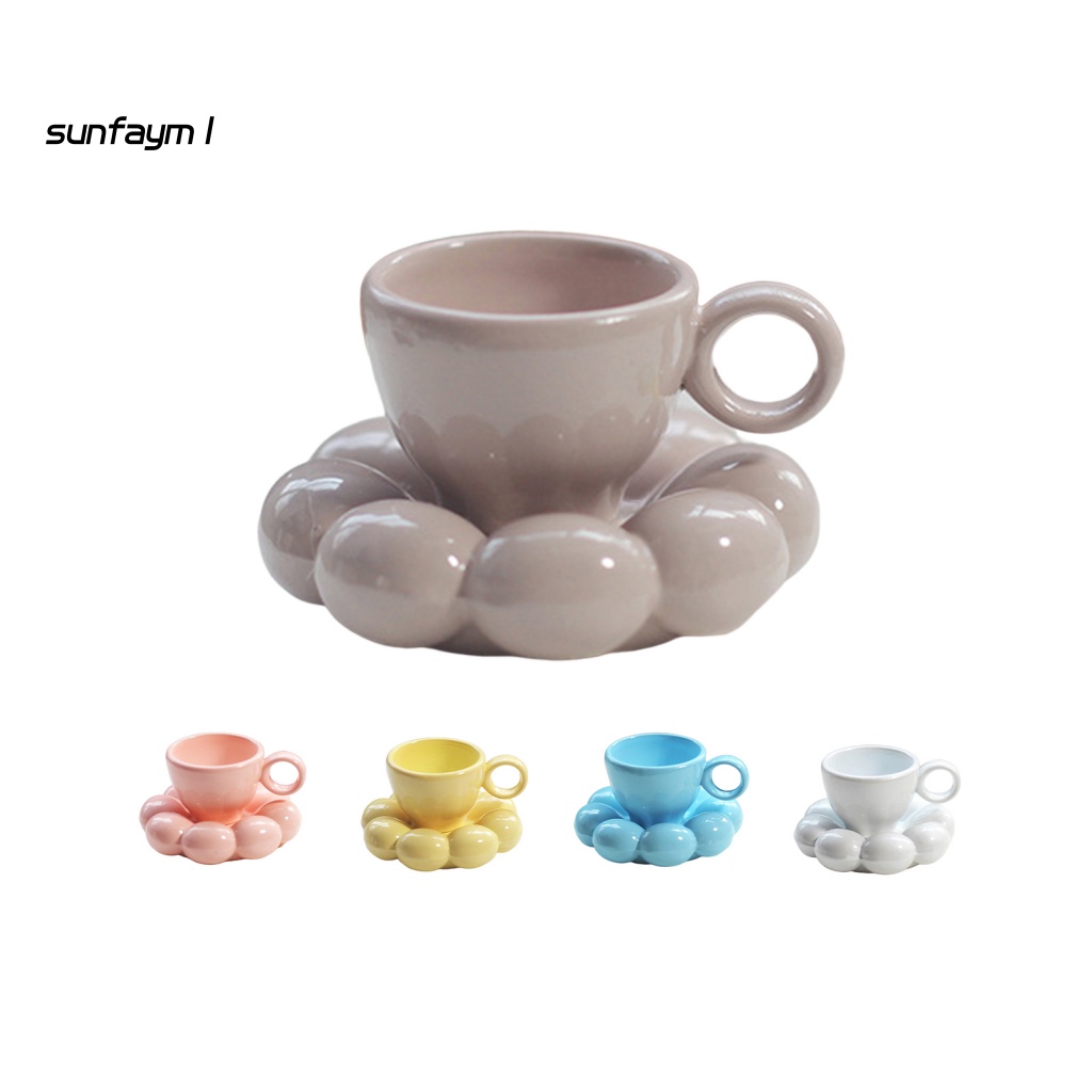 1 Bộ Tách Uống Trà Cà Phê Mini Trang Trí Nhà Búp Bê