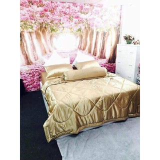 Xả kho Bộ drap giường có chăn phi lụa cao cấp sang chảnh