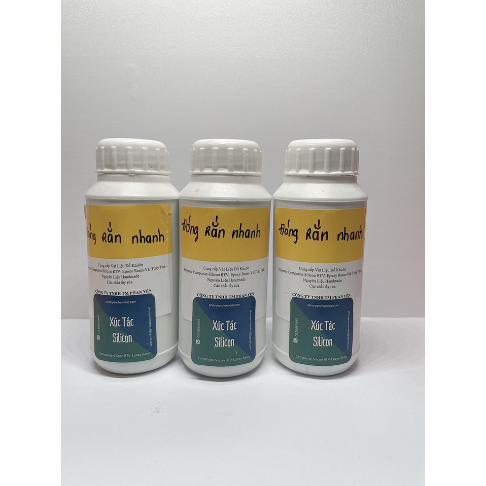 Xúc tác đóng rắn silicon đổ khuôn,nhanh khô[100gram]