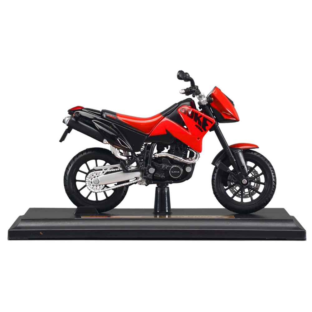 Maisto 1:18 KTM 640 Duke Die Cast Đồ chơi mô hình tĩnh mô tô sưu tầm