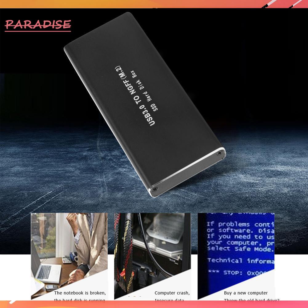 Hộp Đựng Ổ Cứng Ssd Chuyển Đổi M.2 B-Key Sang Usb 3.0 | BigBuy360 - bigbuy360.vn