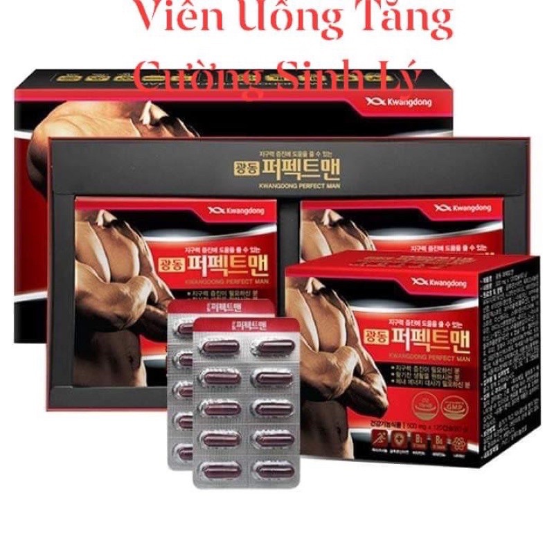 Viên Bổ Nam Giới KWANGDONG PERFECT MAN Hàn Quốc, Hộp 240 viên