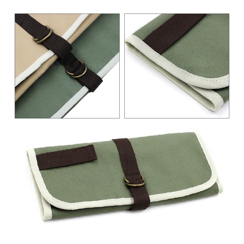 Túi Đựng Dao Nĩa Dao Có Thể Gấp Gọn Tiện Dụng Cho Cắm Trại