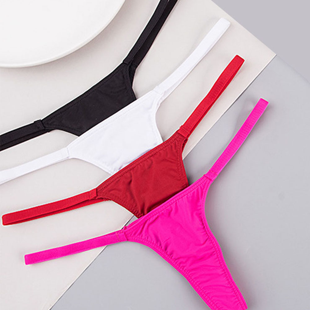 Quần Lót Cotton Lọt Khe Lưng Thấp Co Giãn Gợi Cảm Cho Nữ