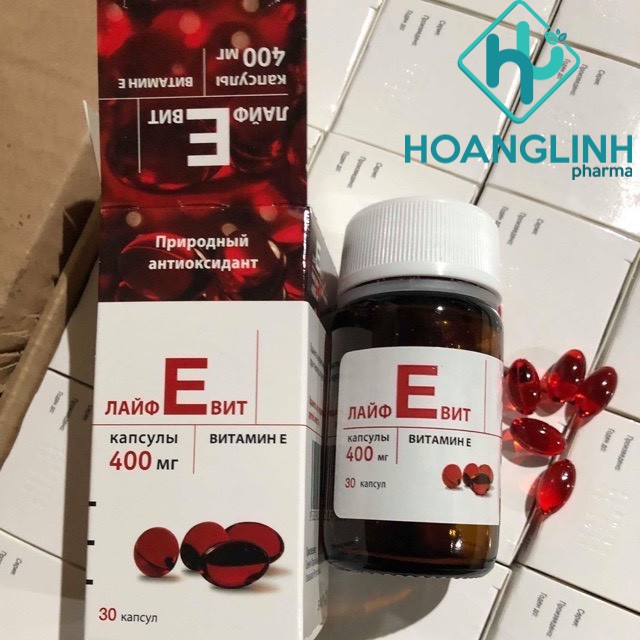 Vitamin E đỏ 400mg Zentiva lọ thủy tinh 30 viên | Thế Giới Skin Care