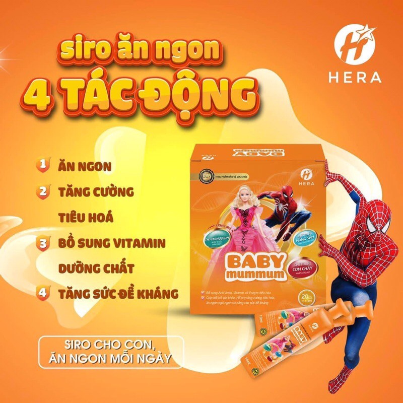 💥CHUẨN 100%💥Siro Ăn Ngon BABY MUMMUM Giúp Trẻ Ăn Ngon Mỗi Ngày