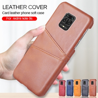 XIAOMI REDMI Bao Da Điện Thoại Dạng Ví Trơn Bóng Cho Dòng Xiaomi Redmi Note 9s 9 8 Pro Max Redmi 8a 8 10x 4g