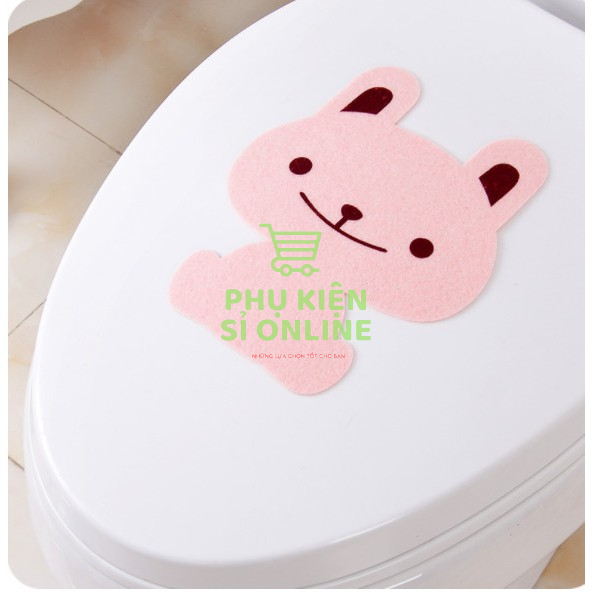 Miếng Dán Khử Mùi Nhà Vệ Sinh Than Hoạt Tính (Ếch-Chó-Gấu) Store4girls