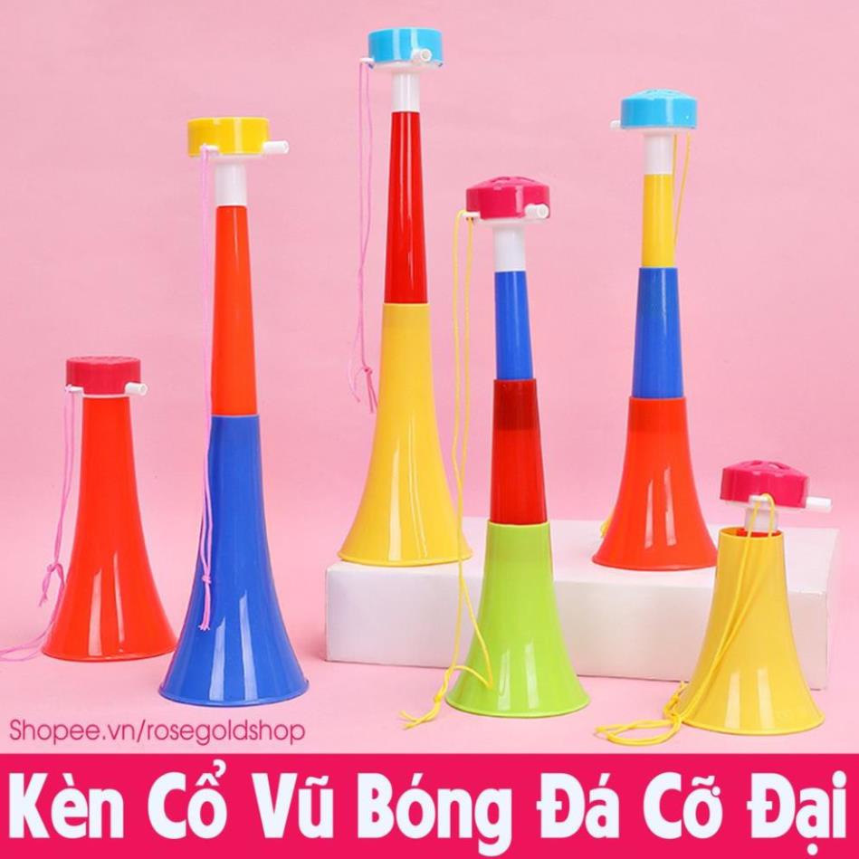 Kèn Cổ Vũ Bóng Đá Cỡ Đại - Kèn Vuvuzela Phá Làng Phá Xóm [Thanh Mai Shop]