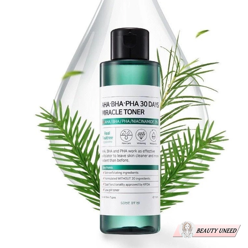 Nước Hoa Hồng Giảm Mụn Some By Mi AHA-BHA-PHA 30 Days Miracle Toner 150ml | BigBuy360 - bigbuy360.vn