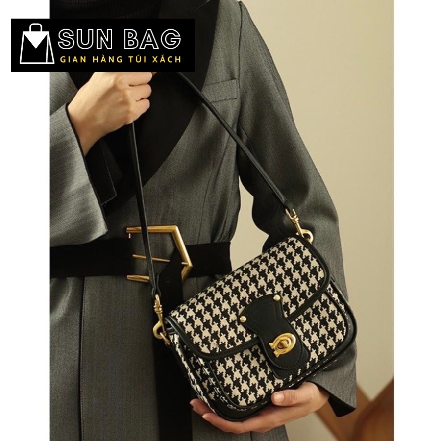Túi xách nữ đeo chéo, túi đi chơi, đi học, da cao cấp size 20cm SB061