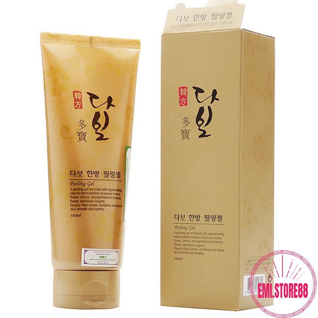 Kem Tẩy Tế Bào Chết, Tẩy Da Chết DABO PELLING GEL Cao Câp Hàn Quôc 180ml (Hàng chính hãng)