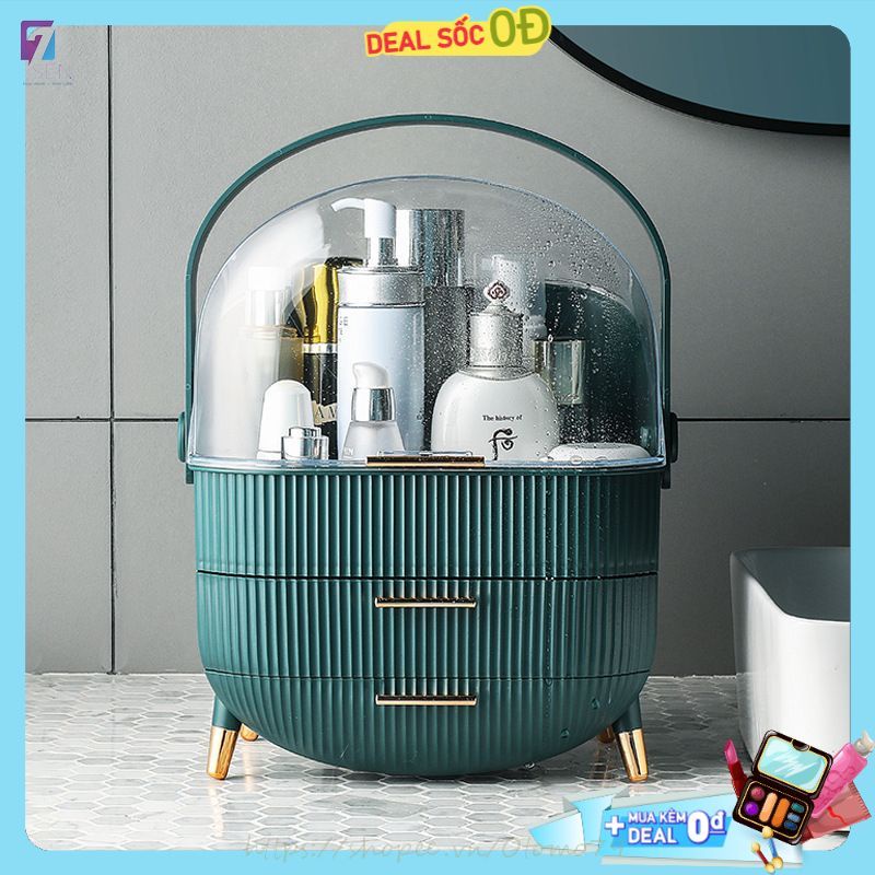 Hộp Đựng Mỹ Phẩm, Hộp Đựng Đồ Trang Điểm Phong Cách Châu Âu
