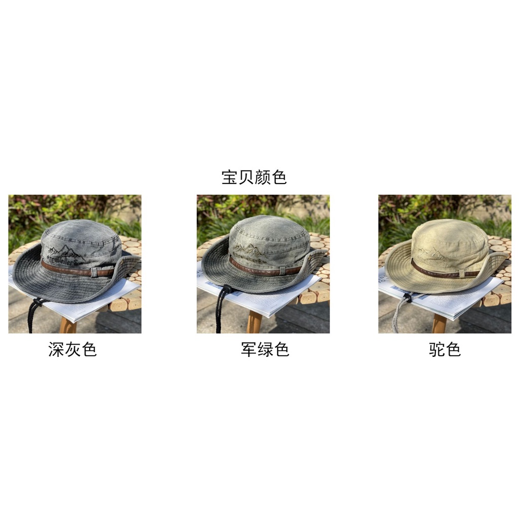 Mũ Cao Bồi Chống Tia Uv Thời Trang Mùa Hè Cho Nam Và Nữ