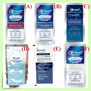 Miếng dán trắng răng Crest 3D White Mỹ loại Charcoal Mint (New)