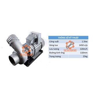 Máy bơm nước Thiên Long KPT 1.5KW ống 110mm