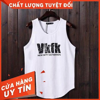 Áo 3 lỗ nam mới cao cấp vkfk trắng