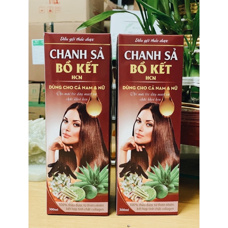 Dầu gội bồ kết xả chanh cung cấp dưỡng chất cho mái tóc chắc khoẻ
