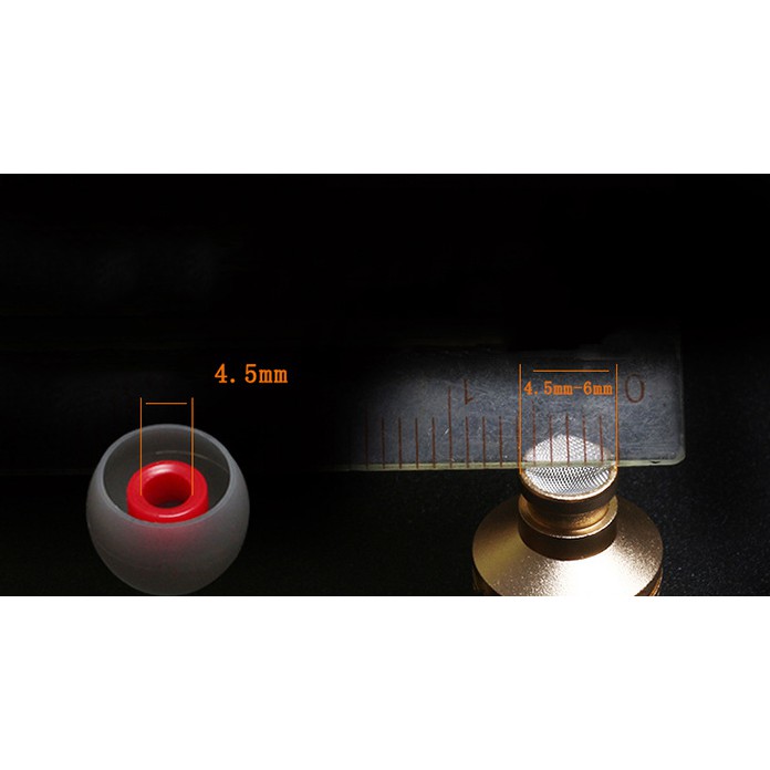 Bộ 6 nút nhét tai nghe silicon siêu rẻ tăng chất lượng âm thanh