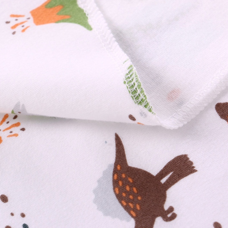 Set 3 Chăn Quấn 90x90cm Bằng Cotton Nguyên Chất Quấn Em Bé Sơ Sinh