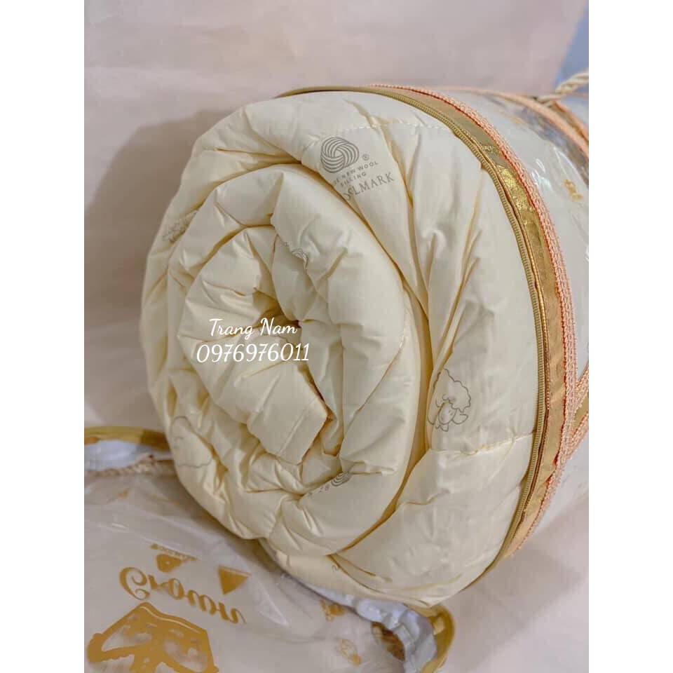 Chăn lông cừu Úc Crown chính hãng 100%