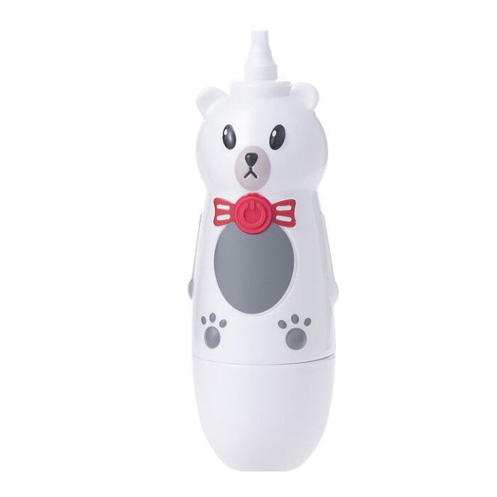 [Hàng mới về] Bàn chải đánh răng điện hình chữ U đầu cọ silicone chịu nhiệt chăm sóc sức khỏe răng miệng cho trẻ em