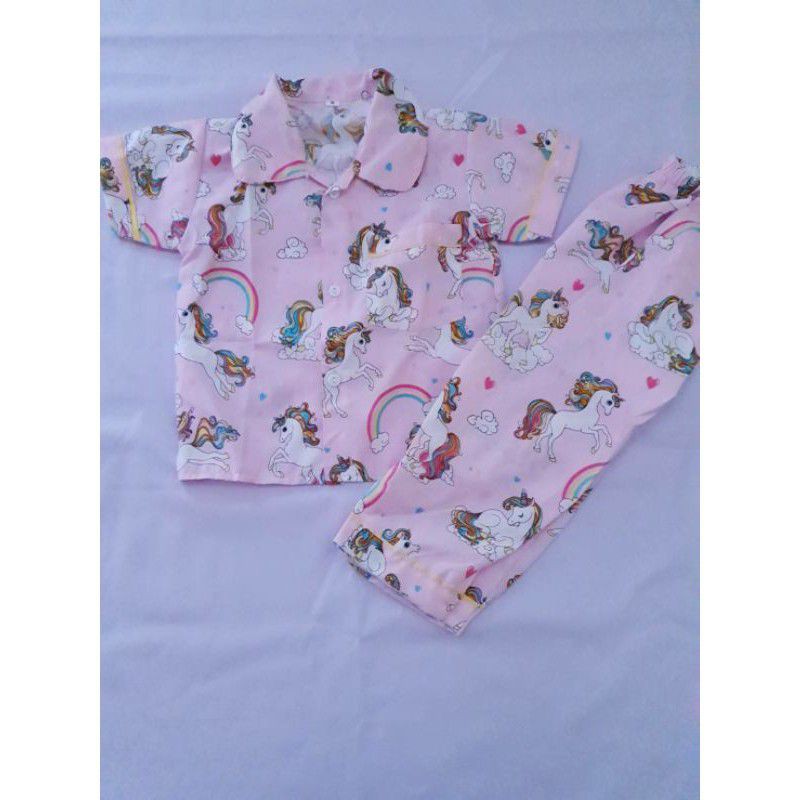 Bộ Đồ Ngủ Pijama Hình Xe Hơi / Người Dơi / Hello Kitty / Kerropi Cho Bé