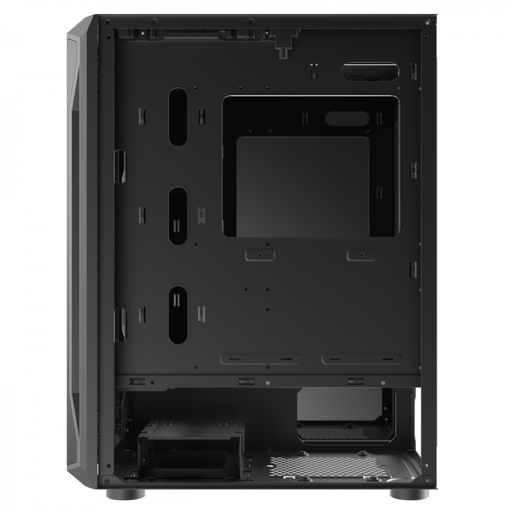 Vỏ case PC Gaming X: ATX, kính cường lực, tặng 3 fan aRGB