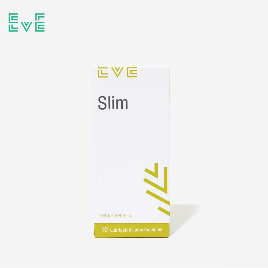 Bao cao su EVE Slim l Size nhỏ giảm chiều rộng 3mm l Chất liệu mềm mại