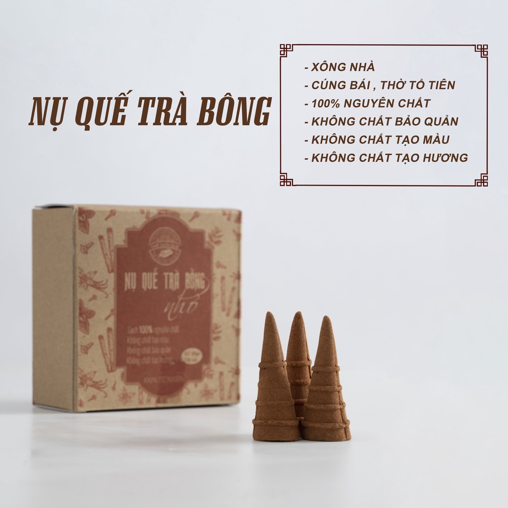 Nhang Nụ Quế Lớn Hương Quế Trà Bồng 24 Viên