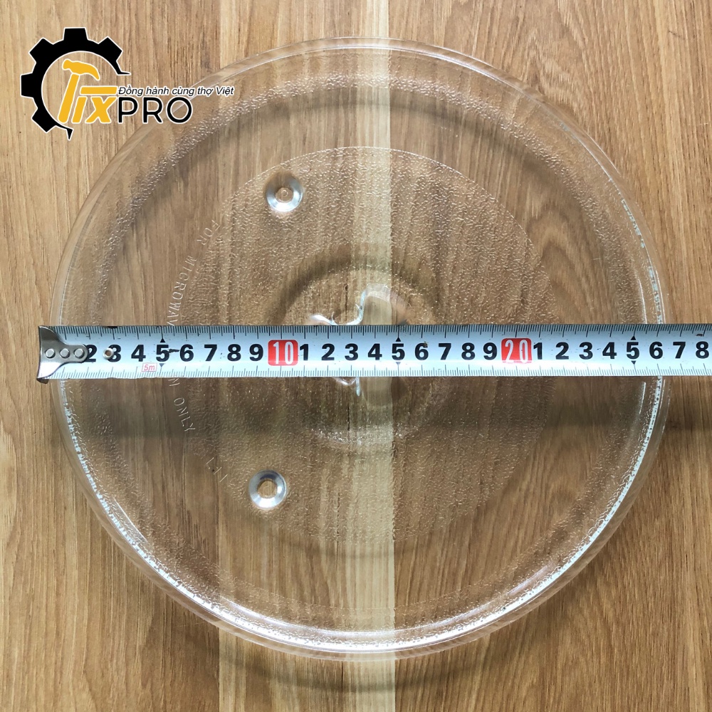 Đĩa thủy tinh lò vi sóng 27cm có chấu LVS270-1