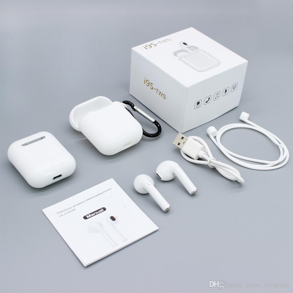 Tai Nghe Airpods BLuetooth I9s Cảm Ứng Hiện Thông Báo Kết Nối Tai Nghe Như Airpot Apple