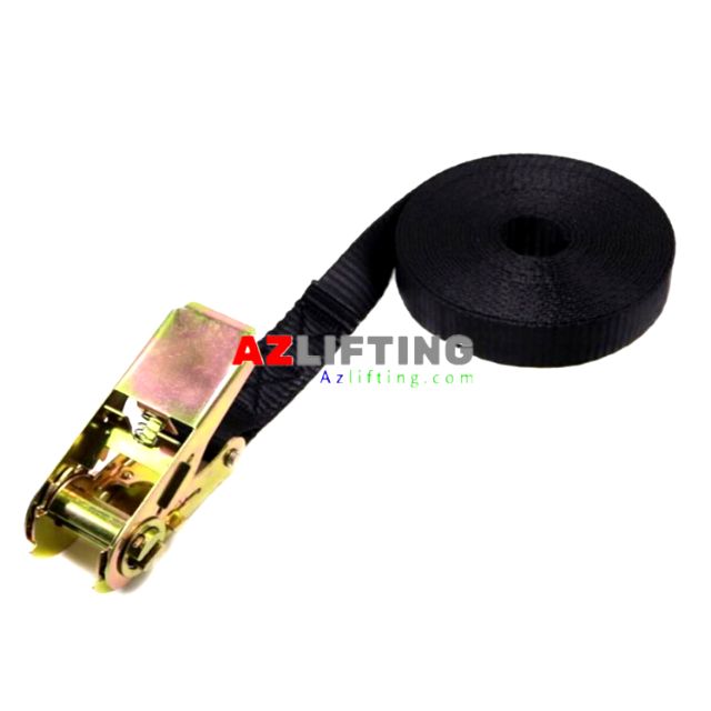 Dây cảo vải chằng hàng tăng đơ 25mm 1 tấn, 1 -10 mét , dây chằng hàng xe máy, xe bán tải,