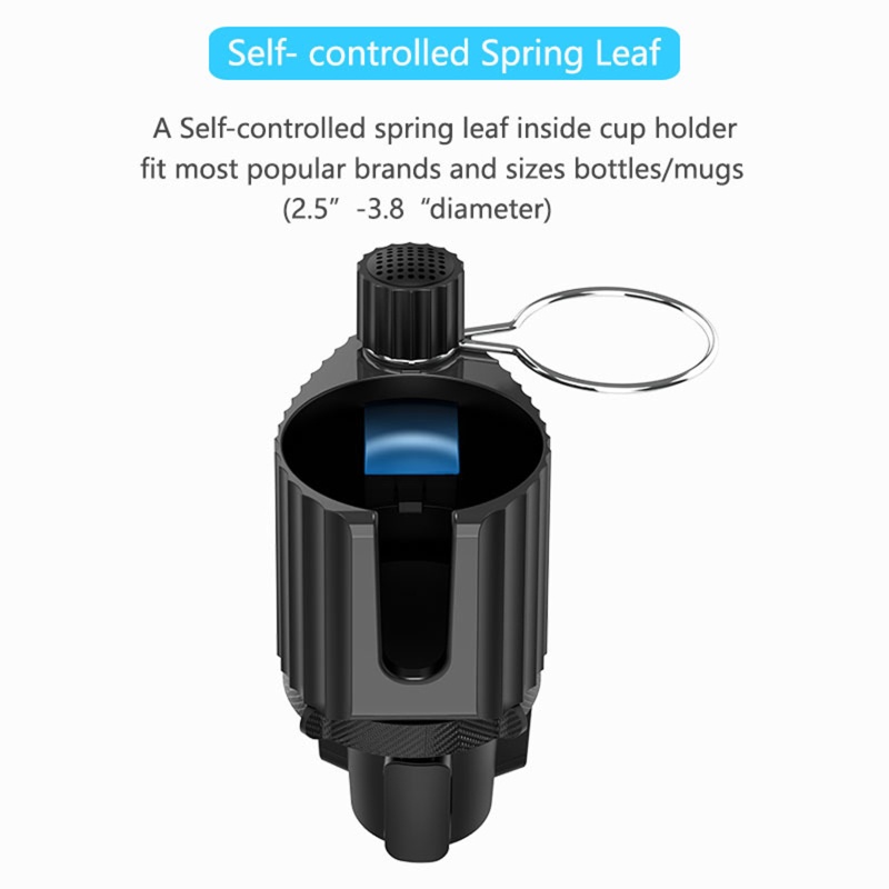 Giá Đỡ Ly Xoay 360 Độ Tiện Dụng Cho Xe Hơi° Đế Xoay Tự Động Cho Cốc Nước Xe Hơi Có Thể Điều Chỉnh