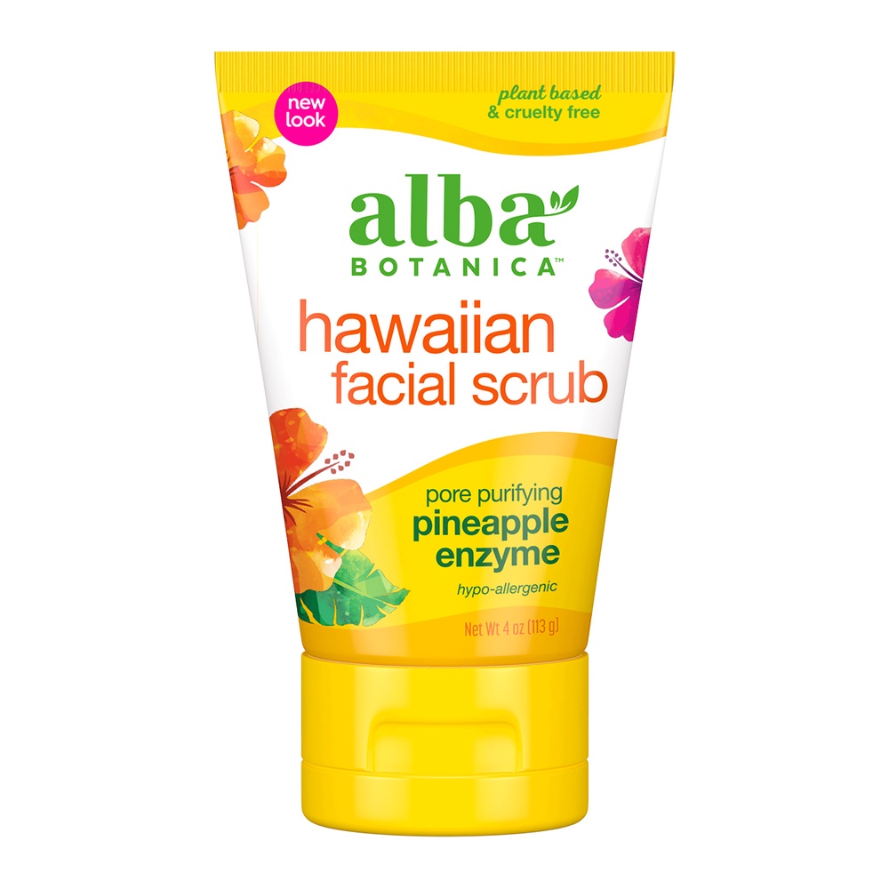 Tẩy tế bào da mặt enzyme dứa ALBA BOTANICA