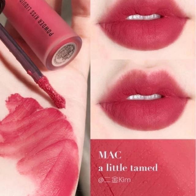 ( NEW 2021) Son Kem MAC Powder Kiss Liquid Lipcolour