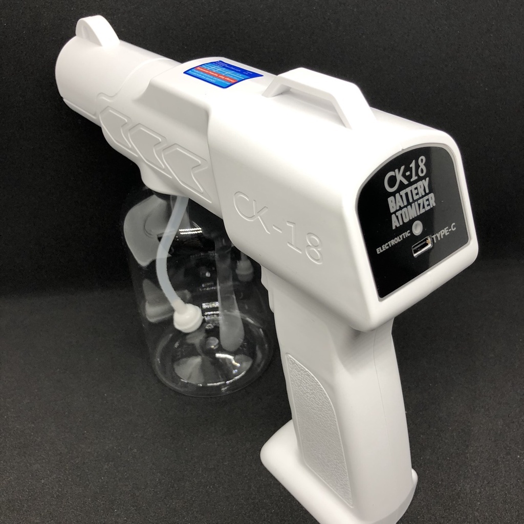 Máy xịt khử khuẩn cầm tay CK18 - Phun khử trùng Nano không dây chống dịch tiện dụng cho gia đình